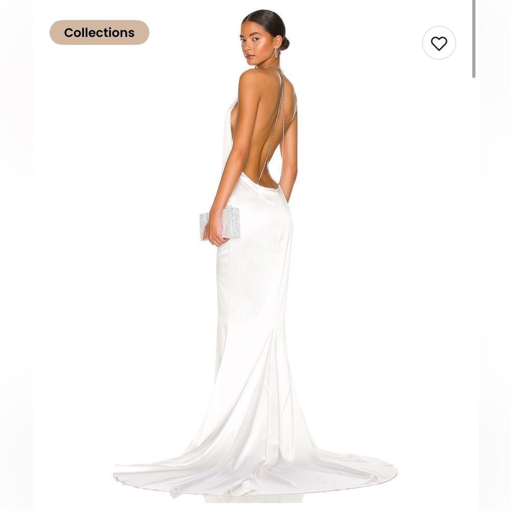NWT Retrofete Margot Silk Maxi Dress Small Revolve - Picture 6 of 15